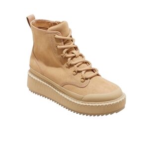 Women's Tan Platform Ankle Boots Sz 11 Nwt